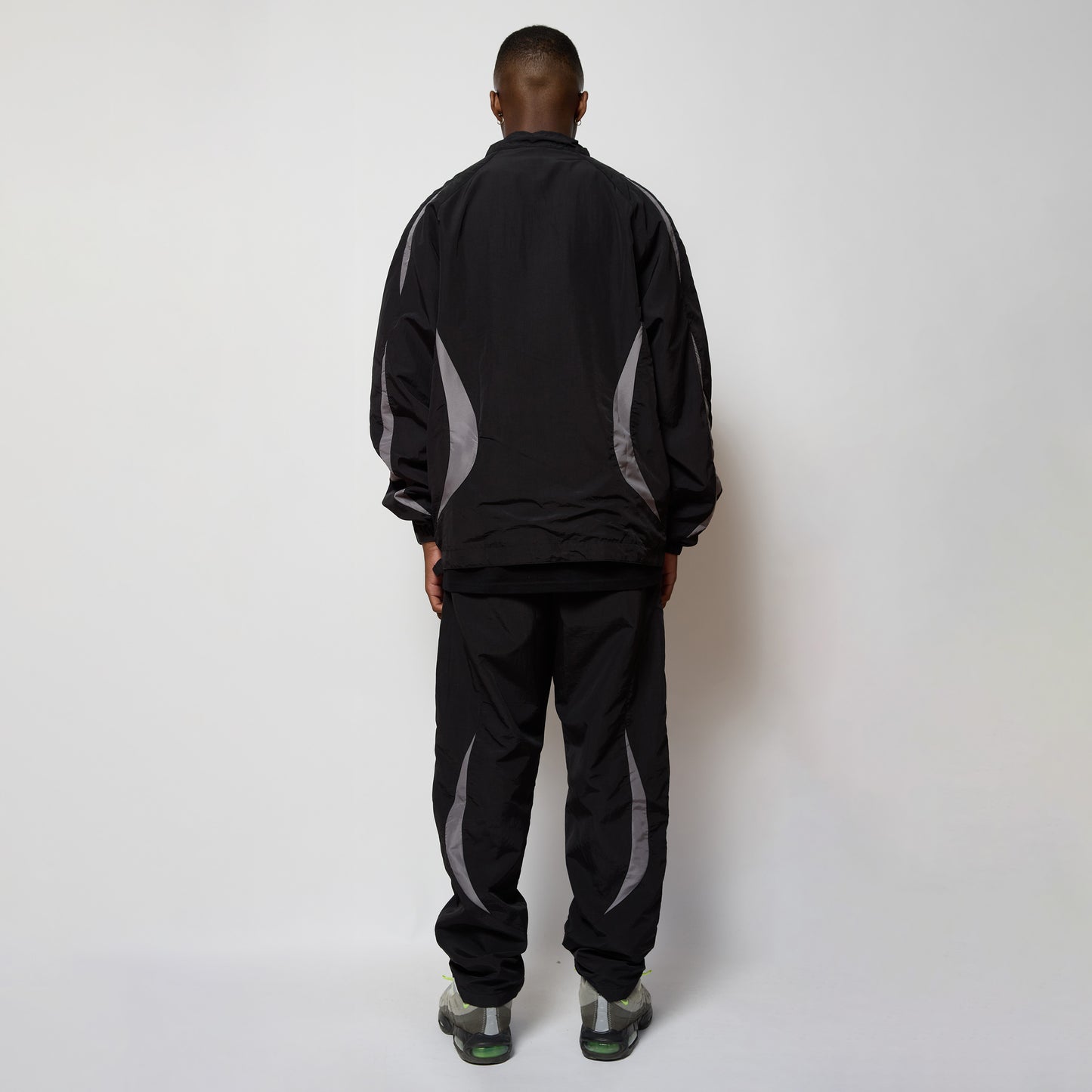 Nova Track Bottoms - Black / Grey