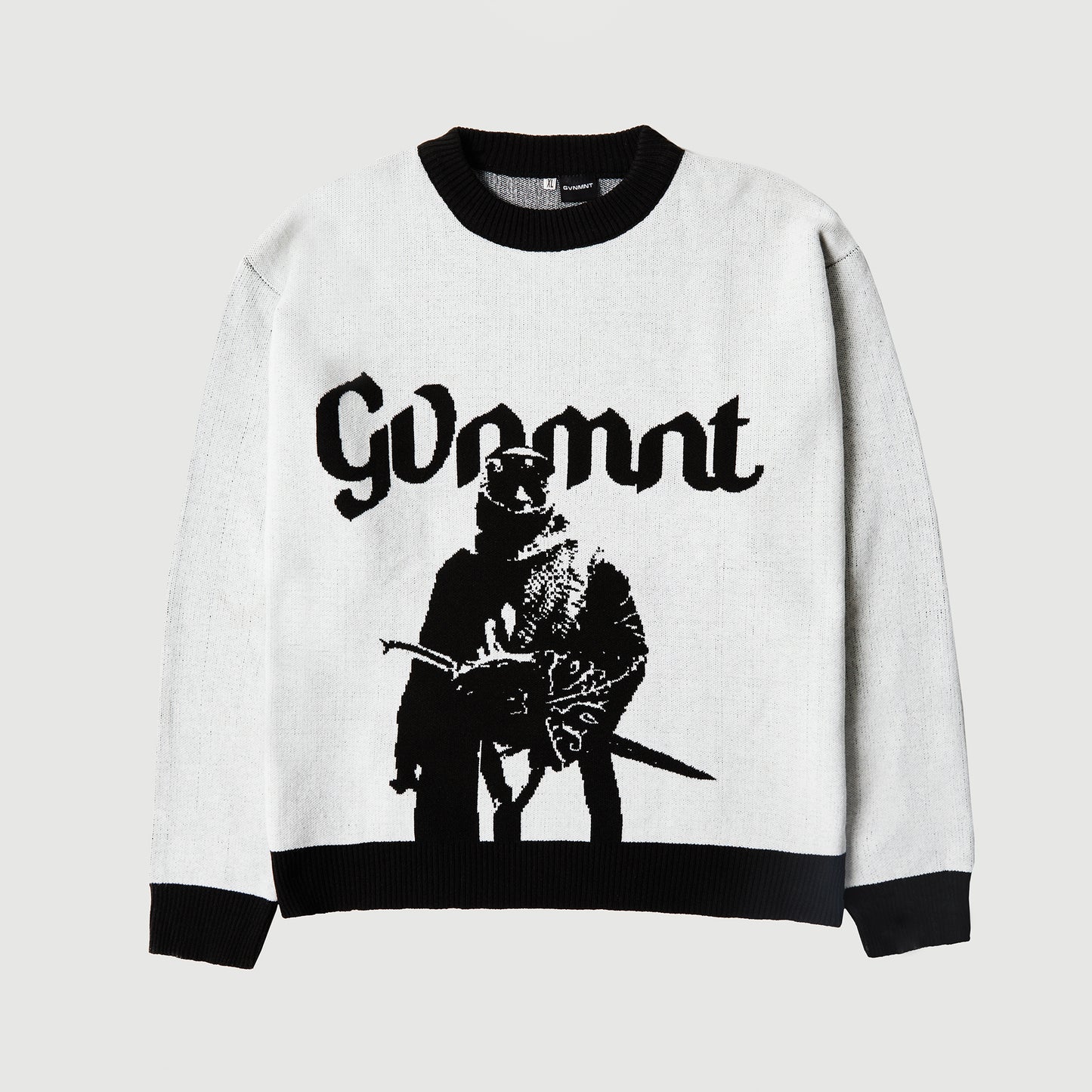 Warlords Jacquard Knit Sweater