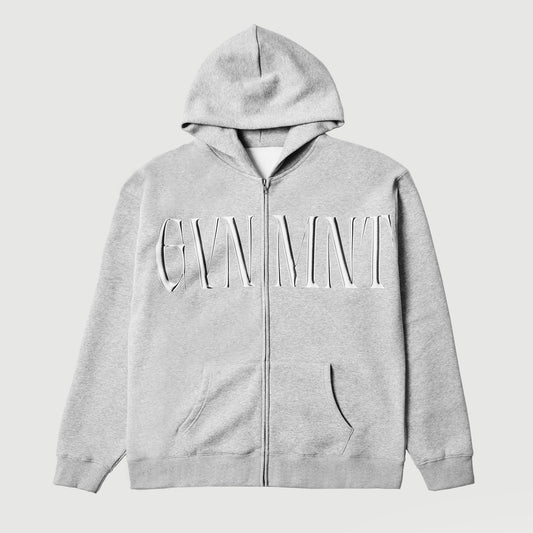 Imperial Zipped Hoodie - Heather