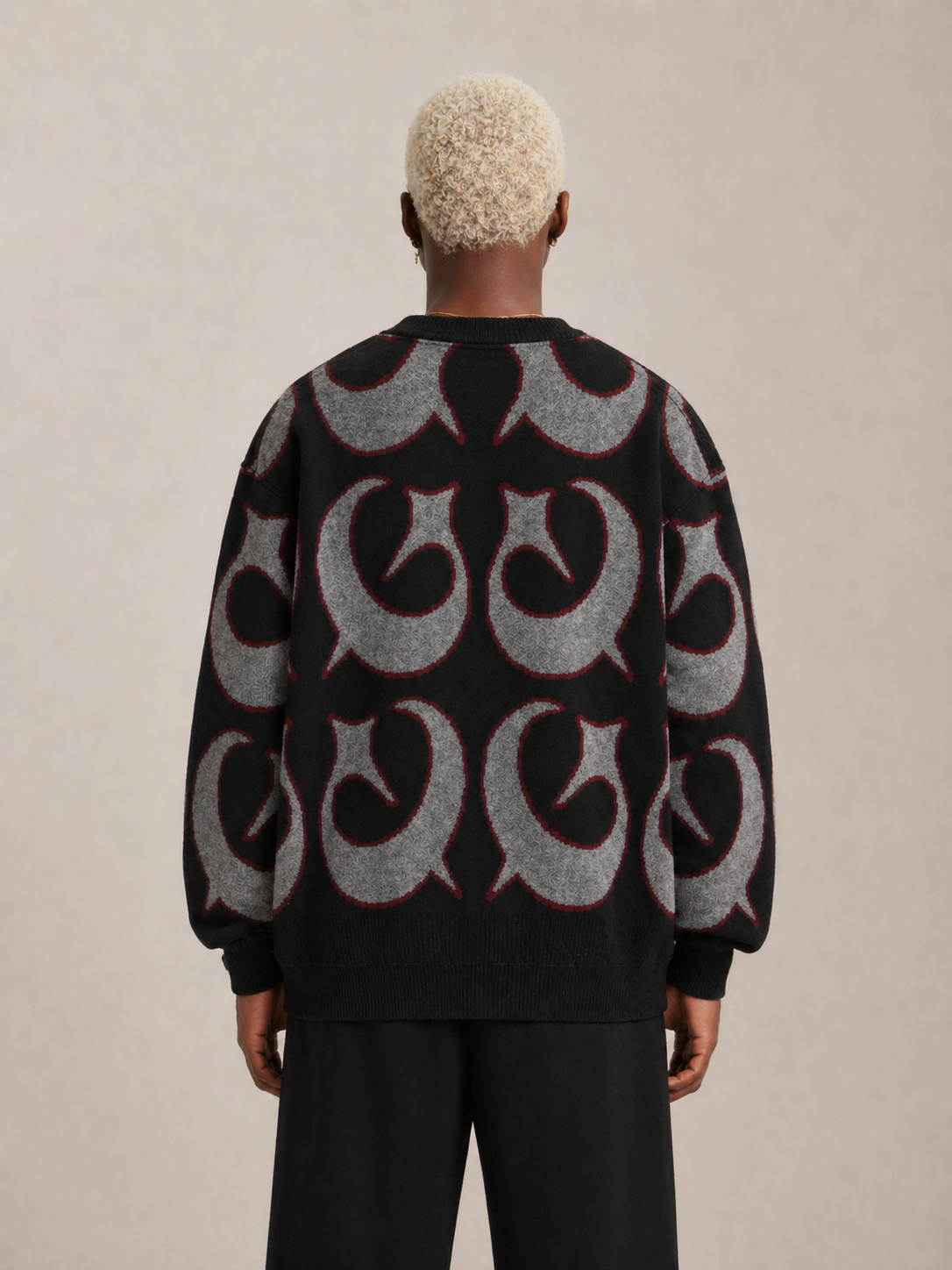 Foul Play Jacquard Knit Sweater