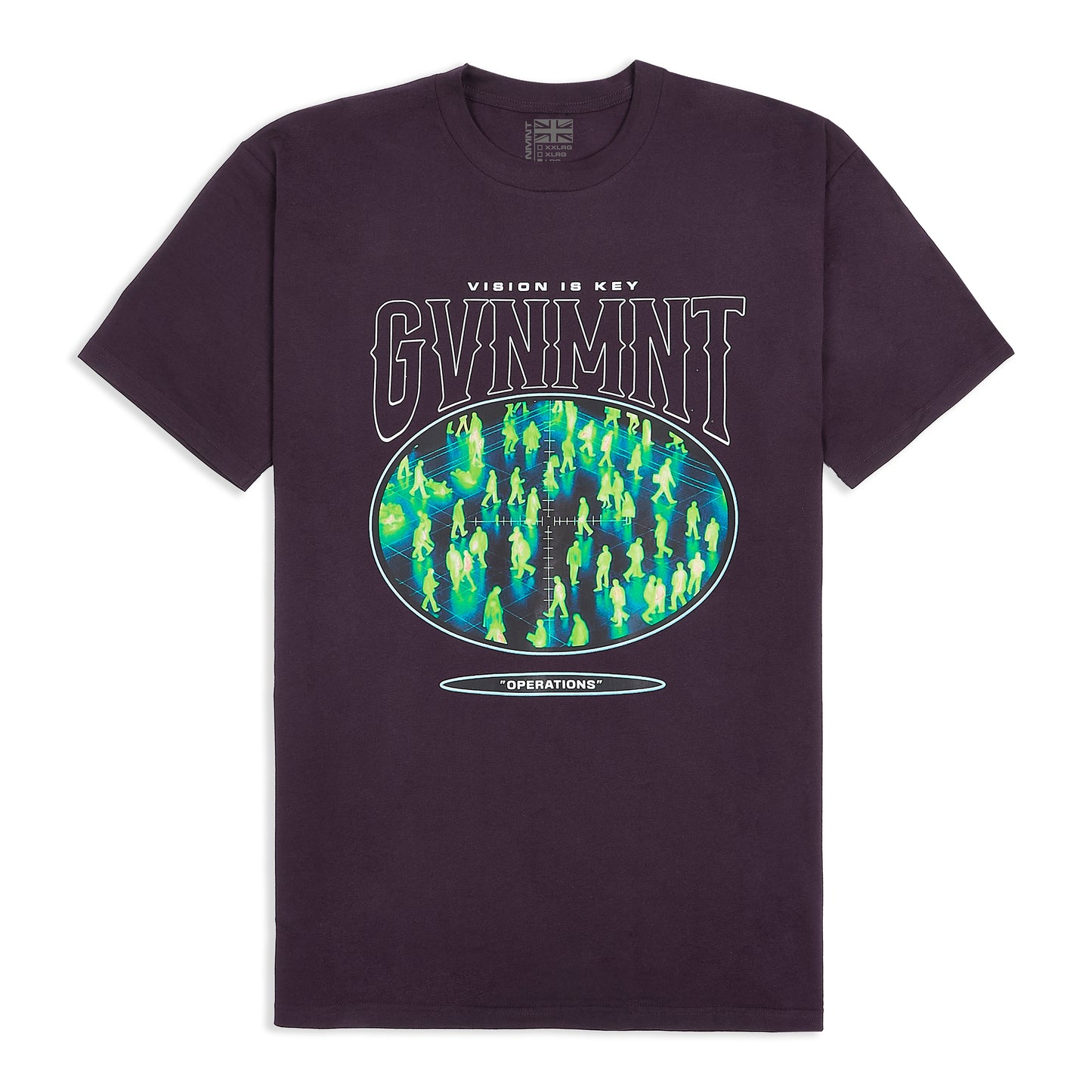 Operations Tee - Plum