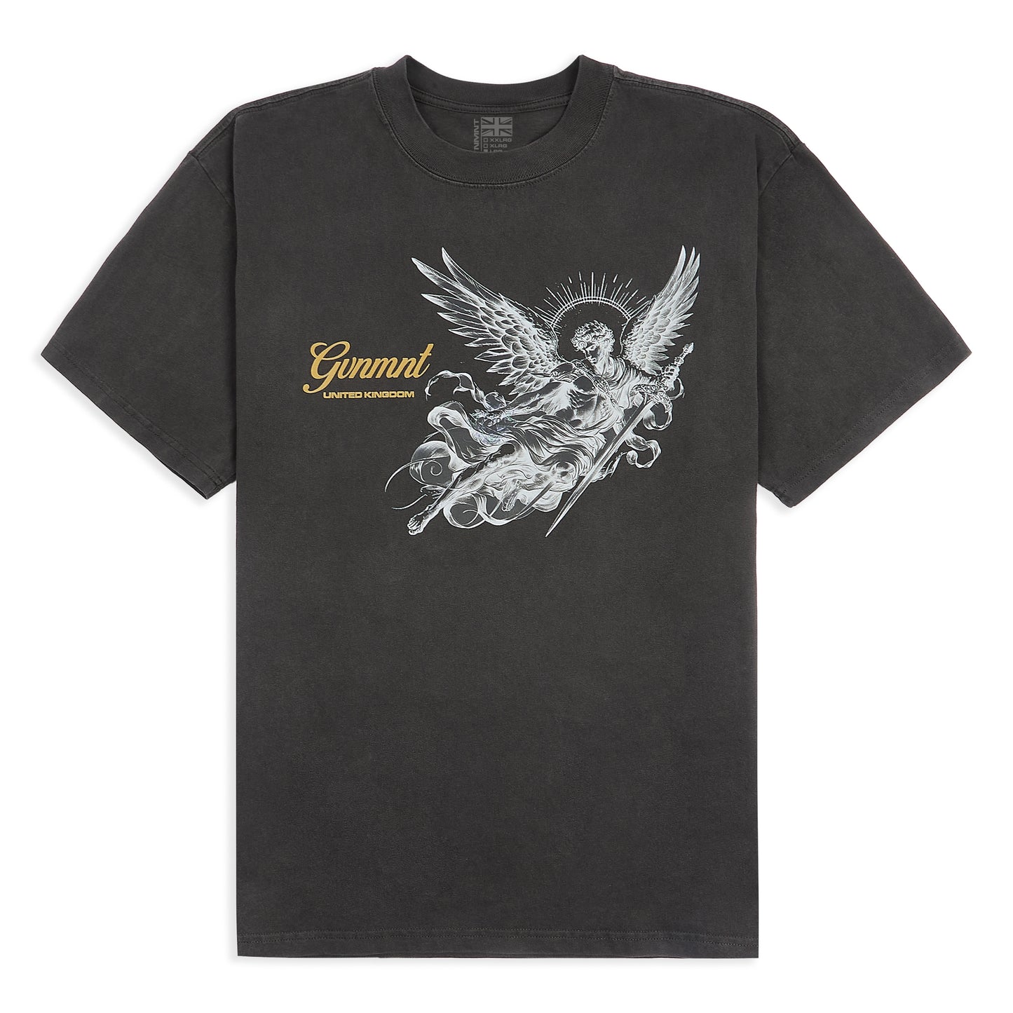 Spirit of GVNMNT Tee - Faded Black