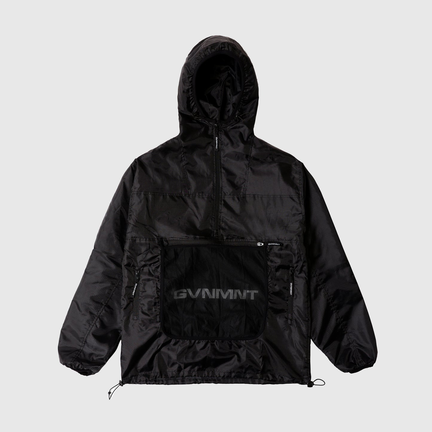 Mesh Racer Windbreaker - Black