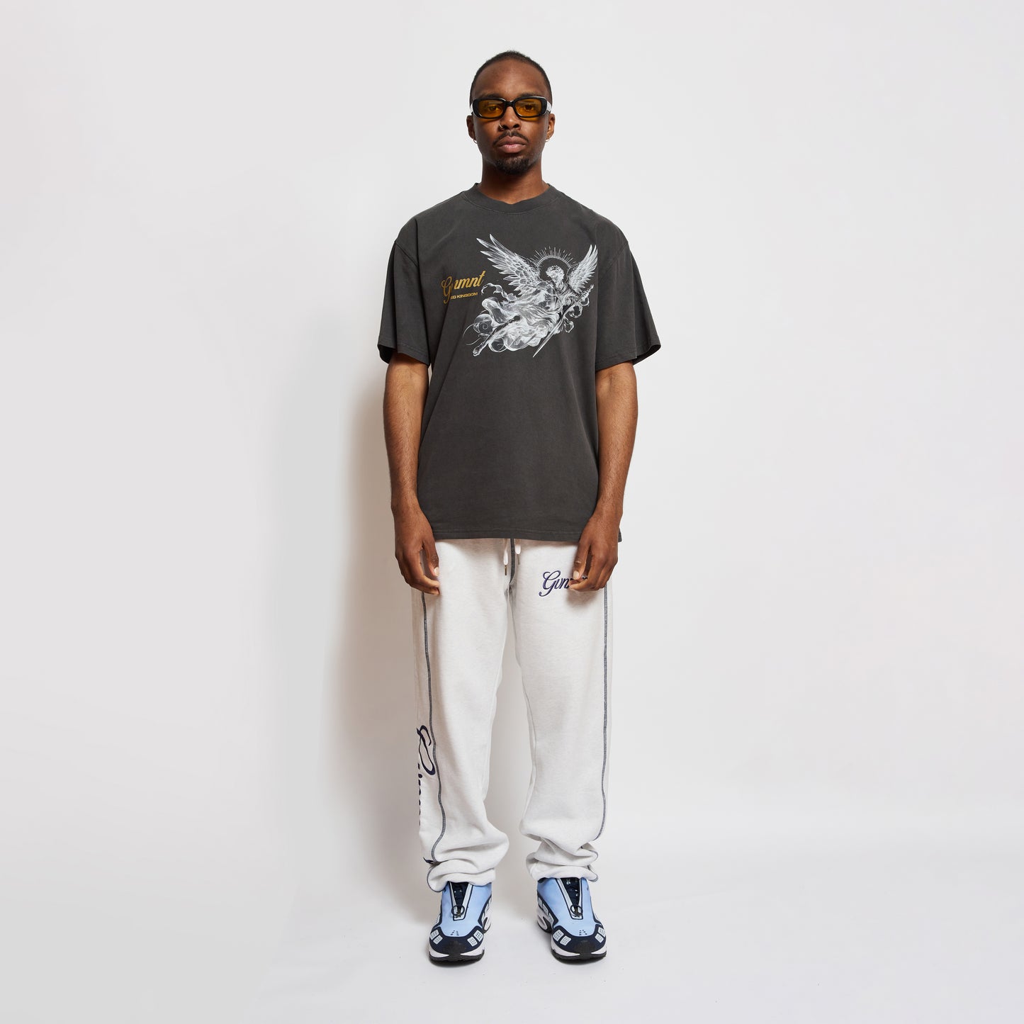 Spirit of GVNMNT Tee - Faded Black