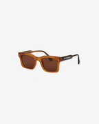 Monarch Sunglasses - Burnt Orange / Wood