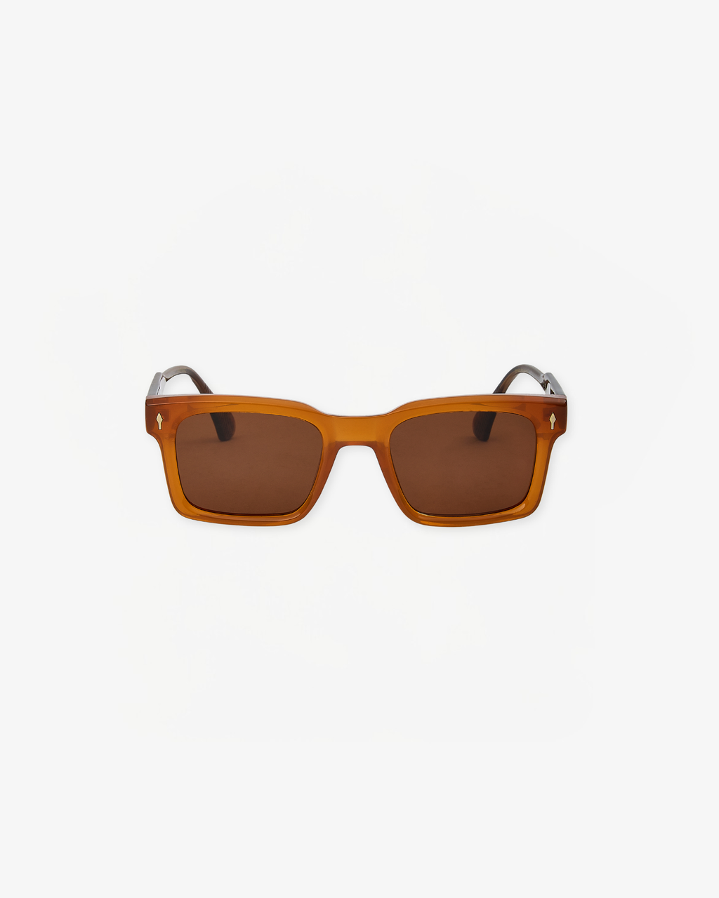 Monarch Sunglasses - Burnt Orange / Wood