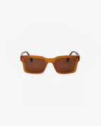 Monarch Sunglasses - Burnt Orange / Wood