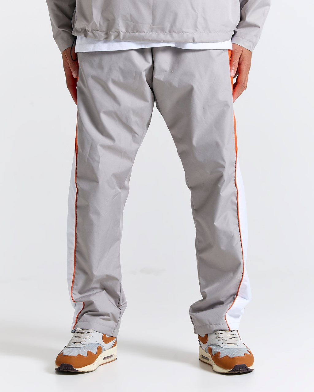 GVNMNT Techsuit Bottoms - Grey / Orange / White