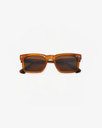Monarch Sunglasses - Burnt Orange / Wood
