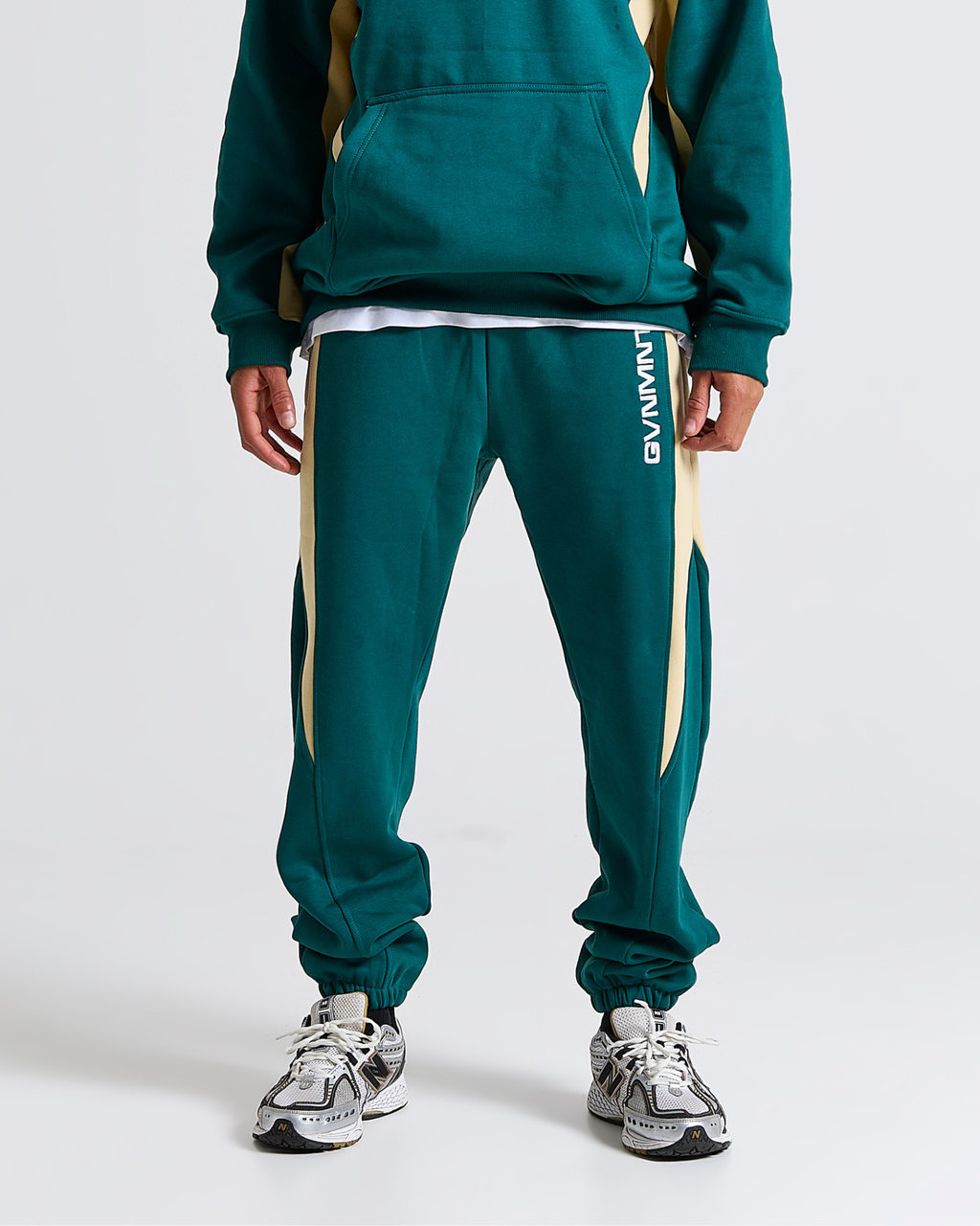 Seminal Track Bottom - Green / Cream