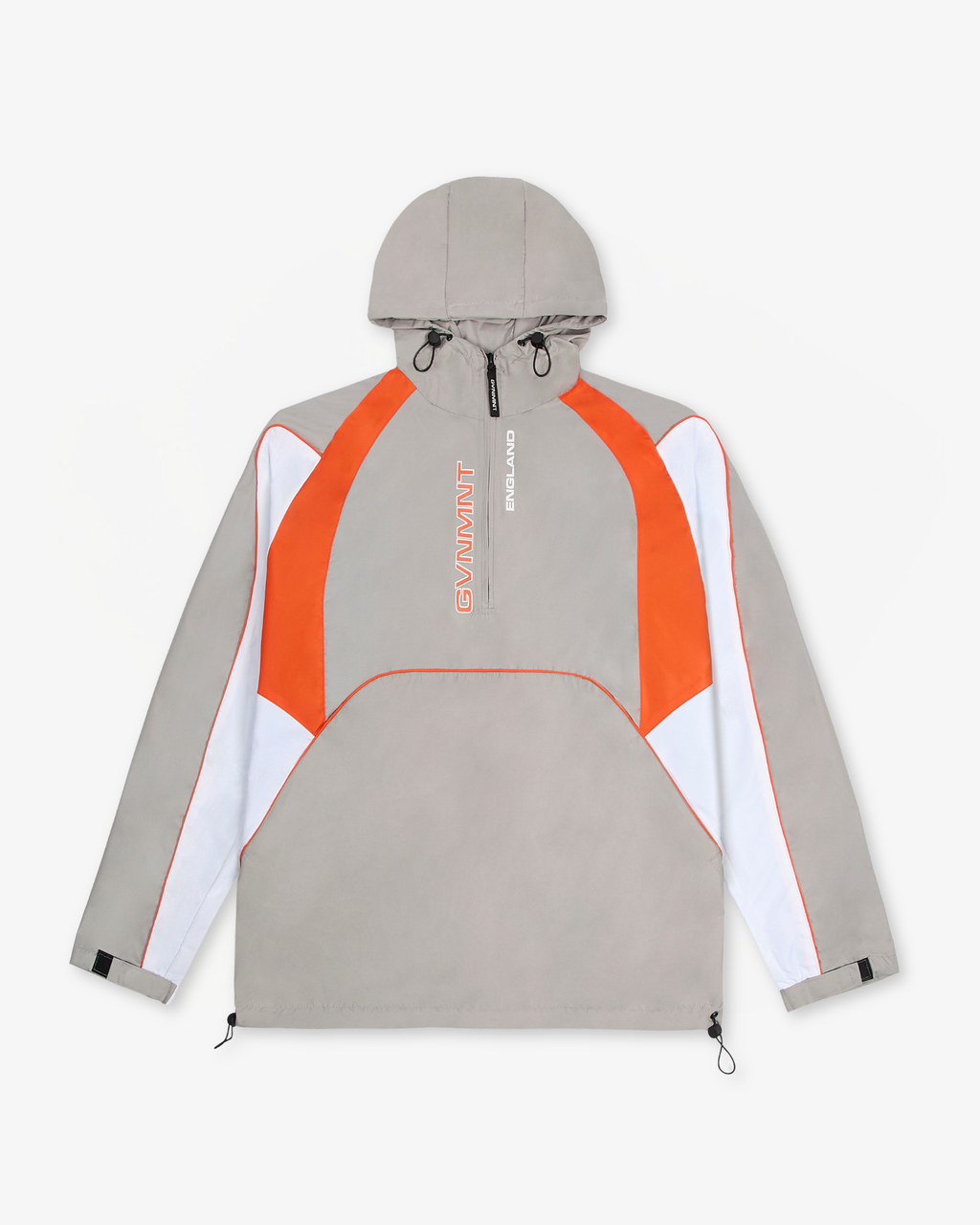 GVNMNT England Techsuit - Grey / Orange / White