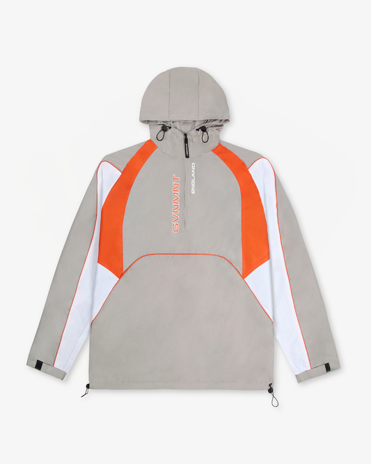 GVNMNT England Techsuit - Grey / Orange / White