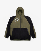 Sector Fleece Jacket - Olive / Black