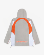 GVNMNT England Techsuit - Grey / Orange / White