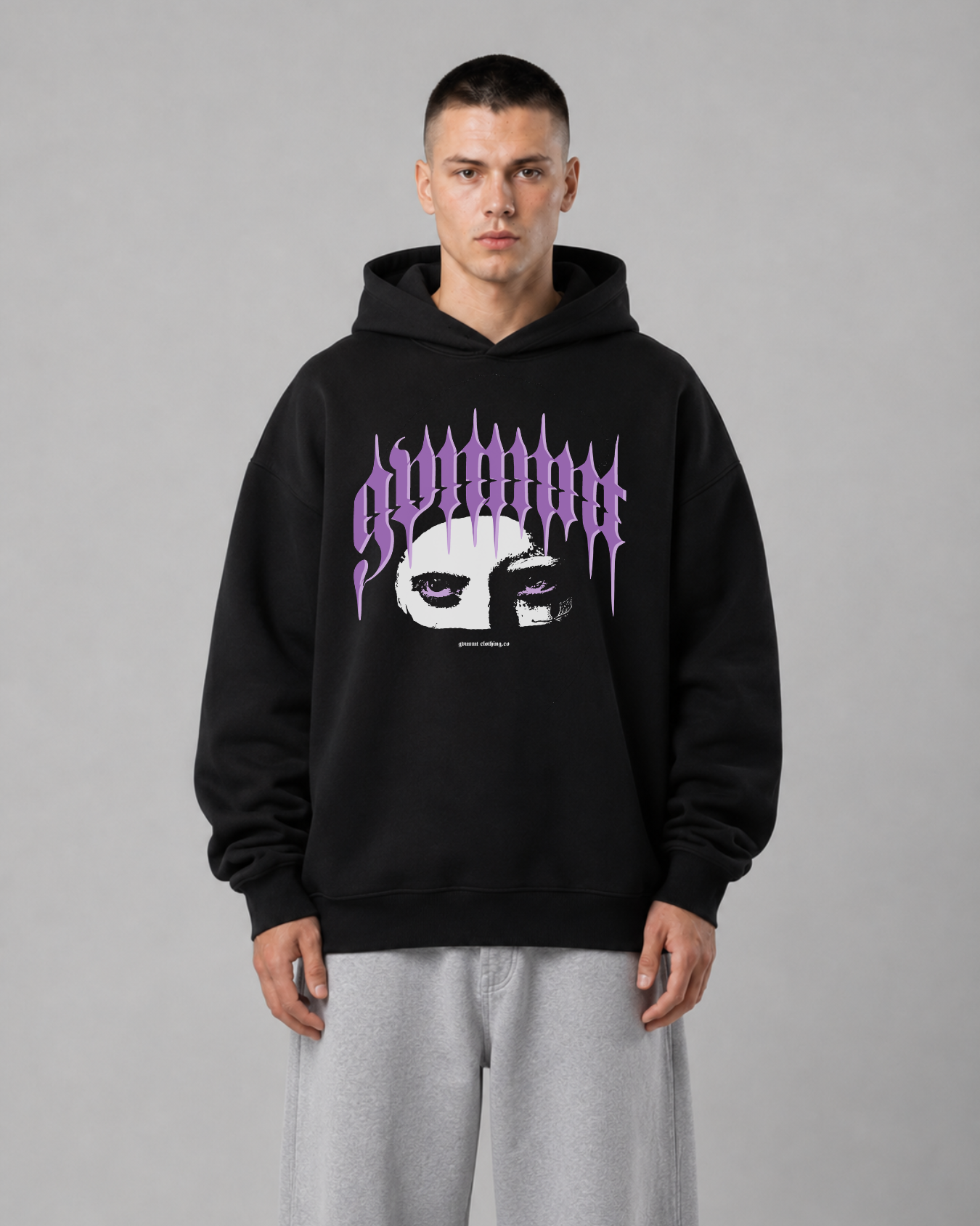 Face Off Hoodie - Black