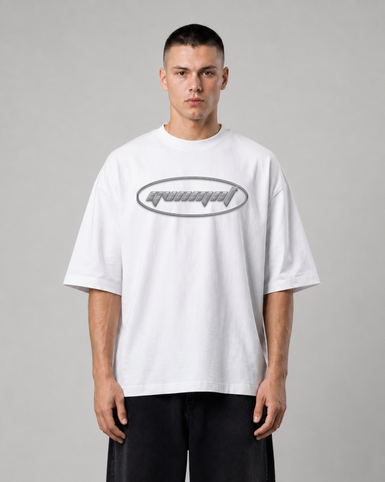 Chrome Dome Tee - White