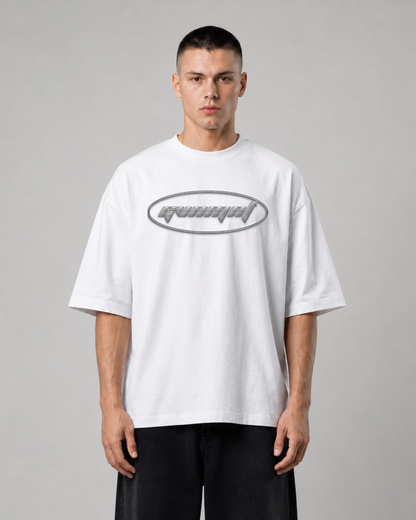 Chrome Dome Tee - White