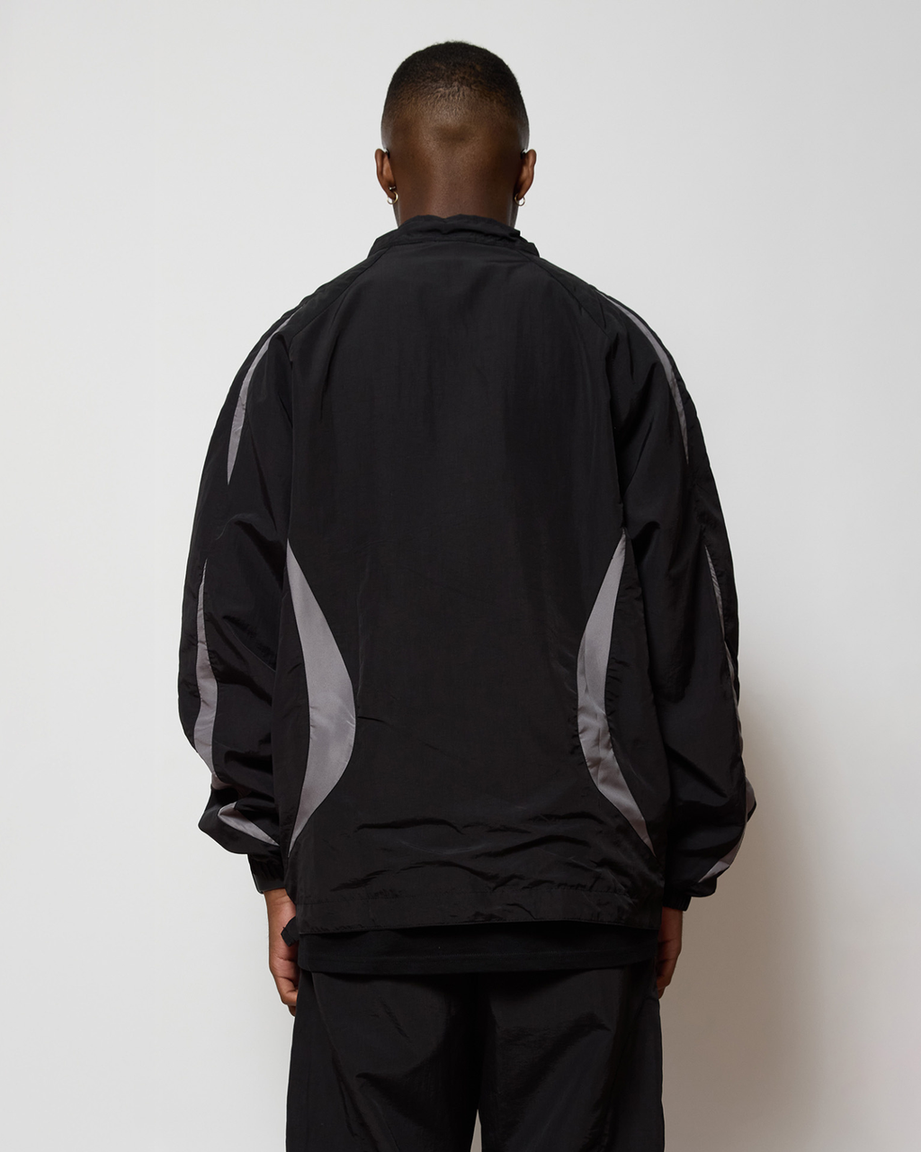 Nova Track Top - Black / Grey
