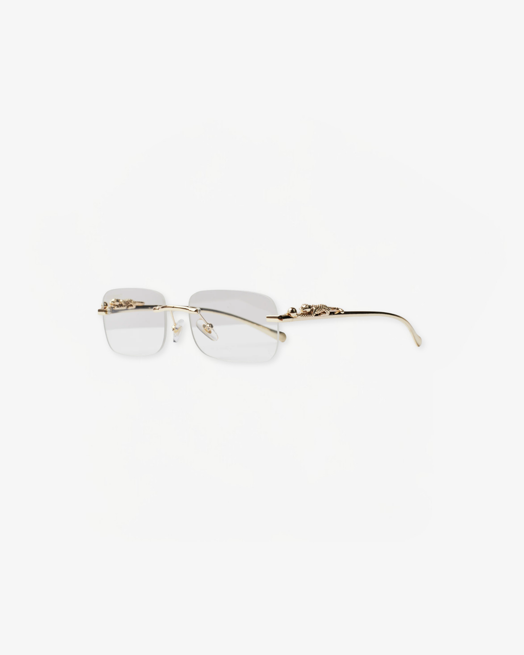 Panther Glasses - Gold / Clear
