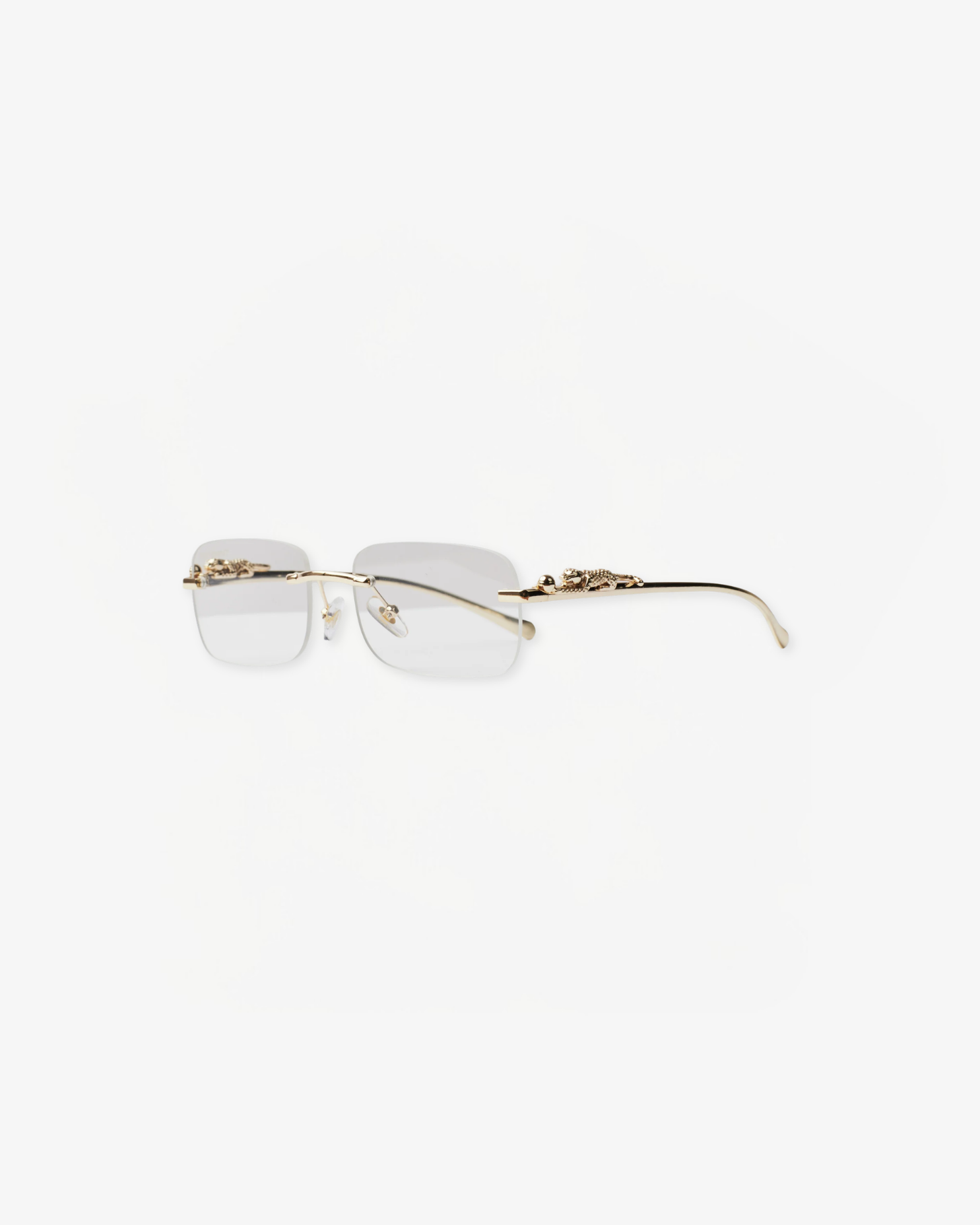 Panther Glasses - Gold / Clear