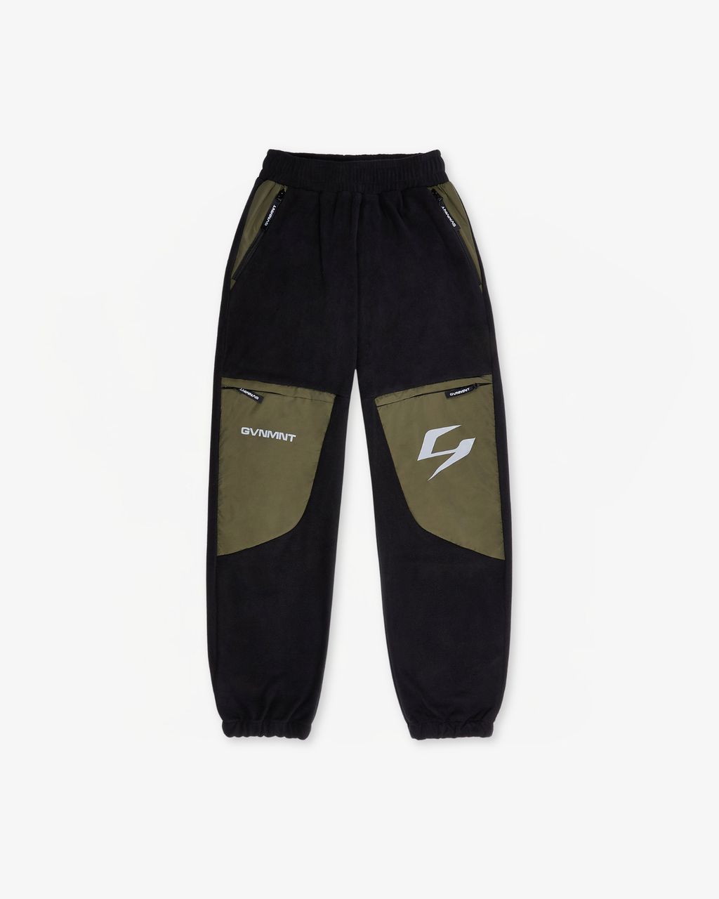 Sector Fleece Bottoms - Black / Olive