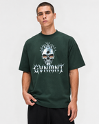 Metal Head Tee - Forest Green