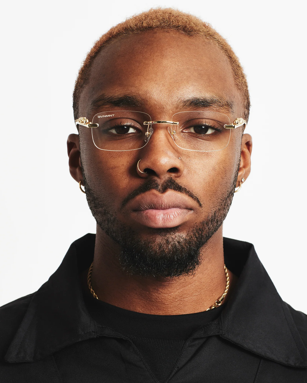 Panther Glasses - Gold / Clear