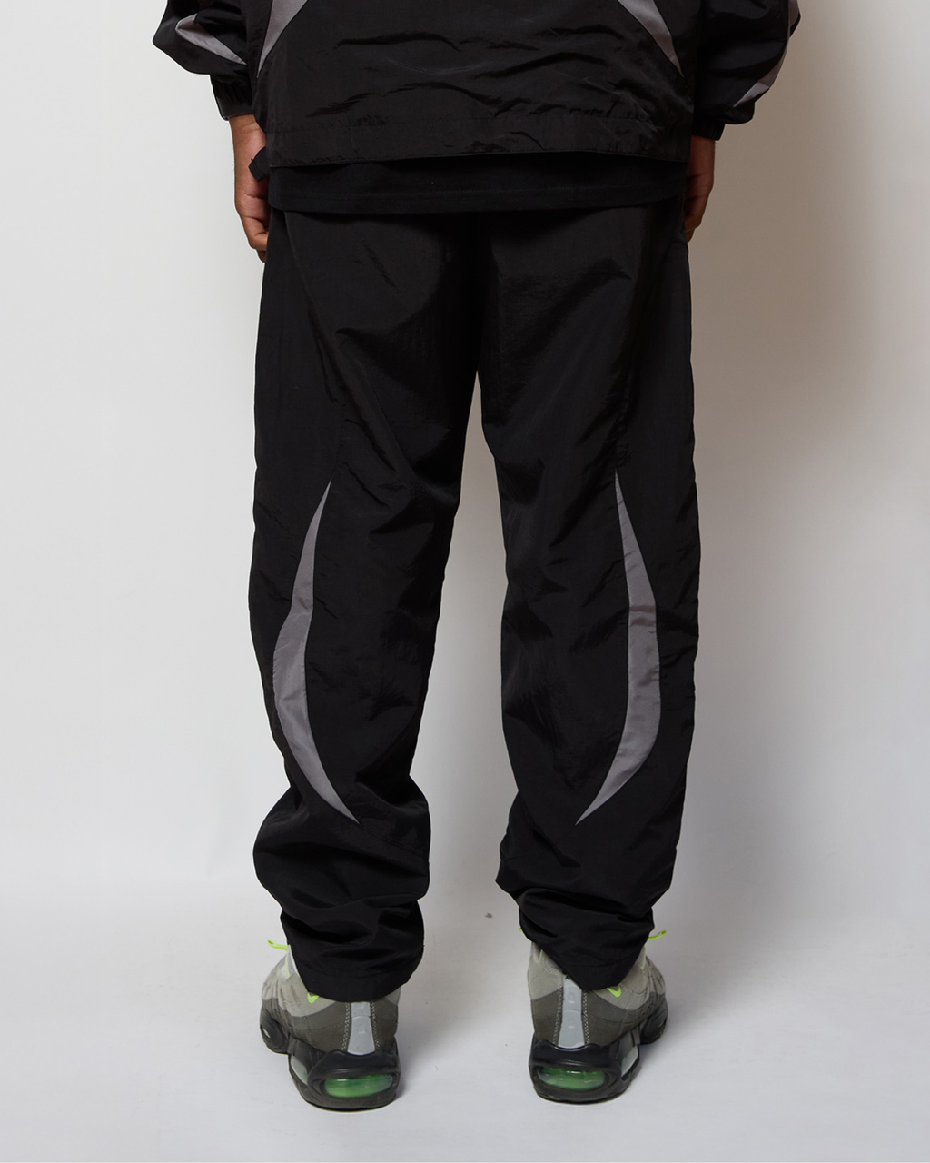 Nova Track Bottoms - Black / Grey