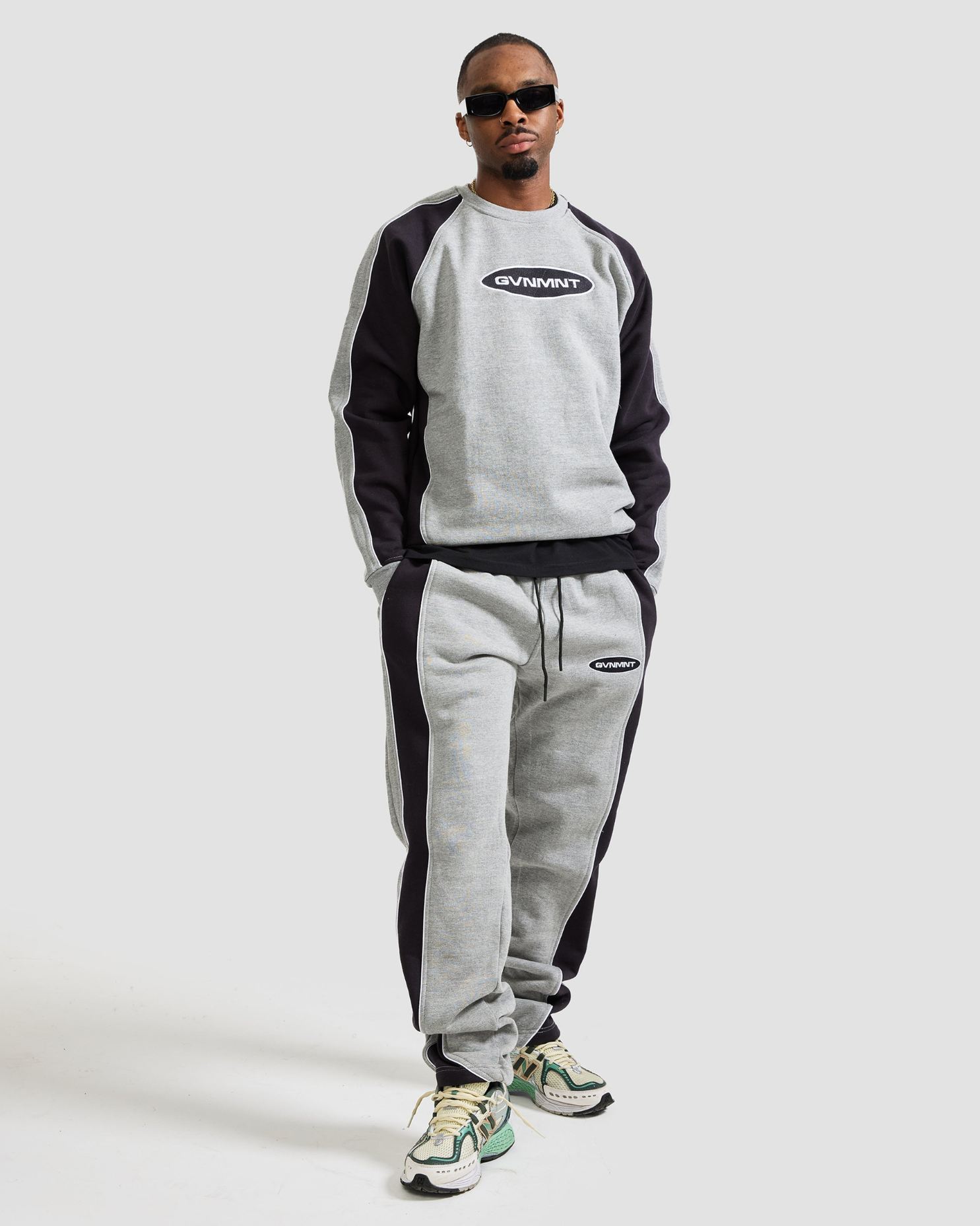 2TONE Panelled Trackpant
