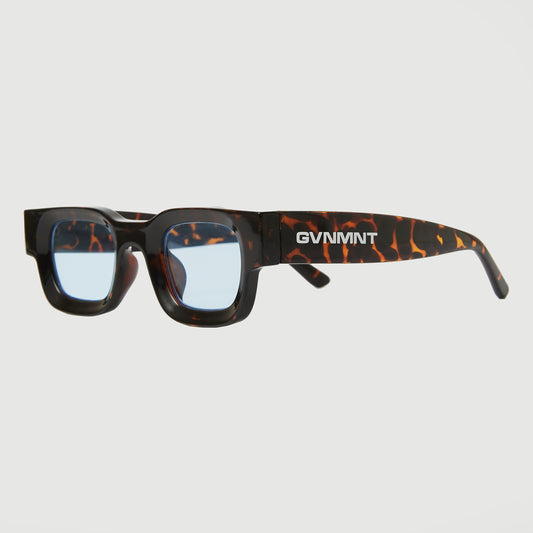 Conflict Sunglasses - Leopard / Blue