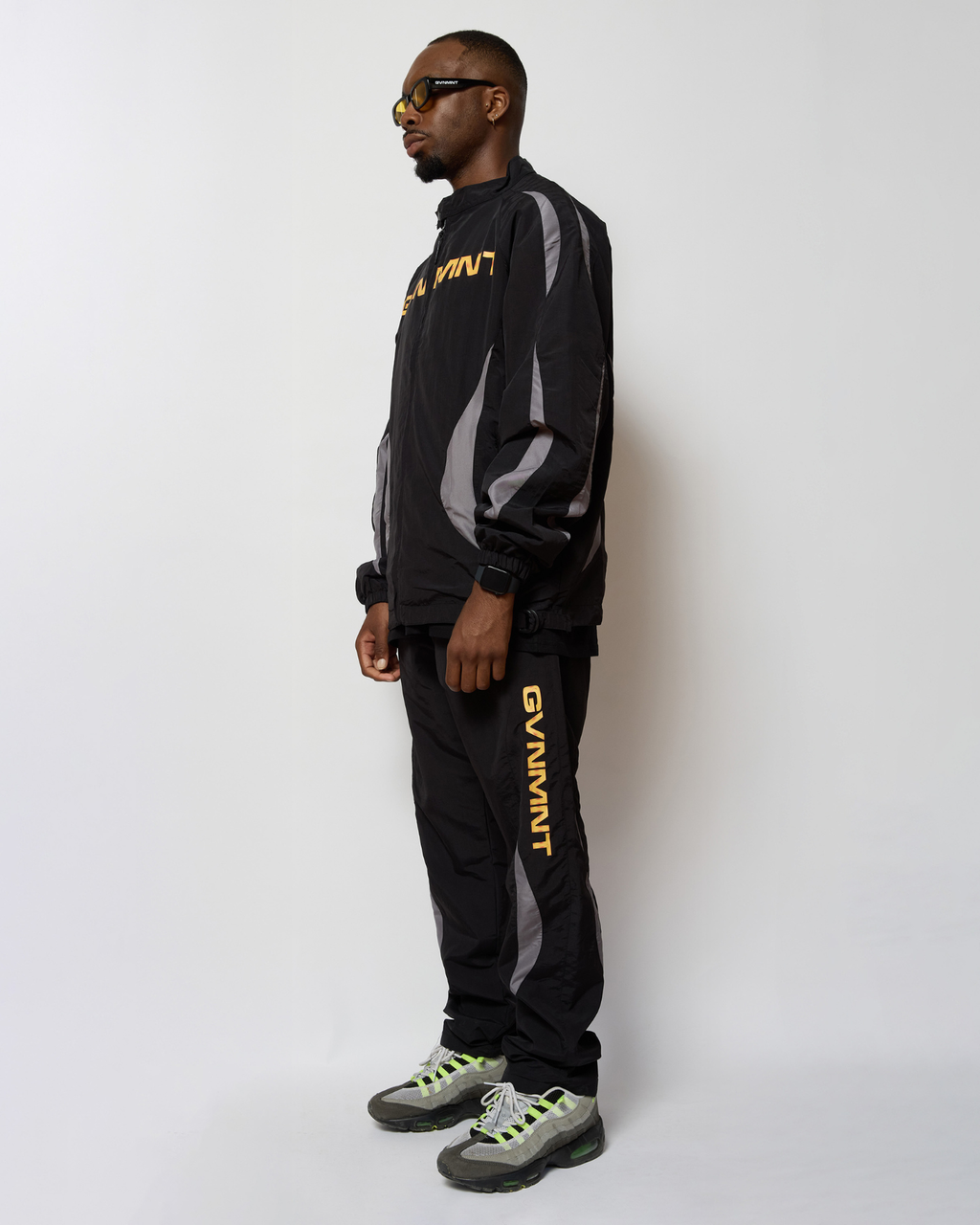 Nova Track Bottoms - Black / Grey