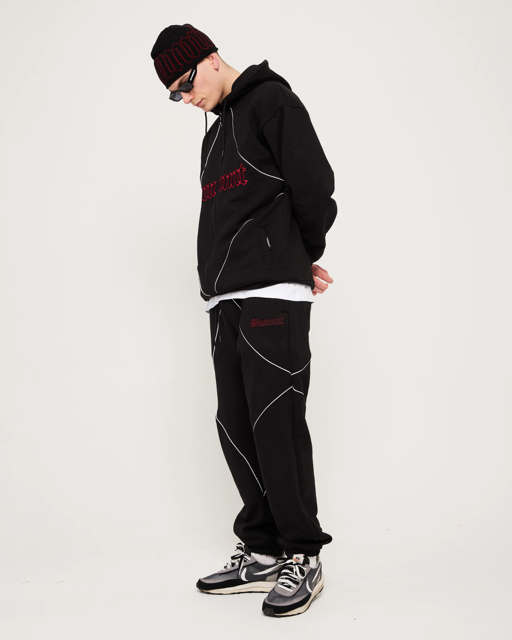 Exo Jog Pant - Black / Red