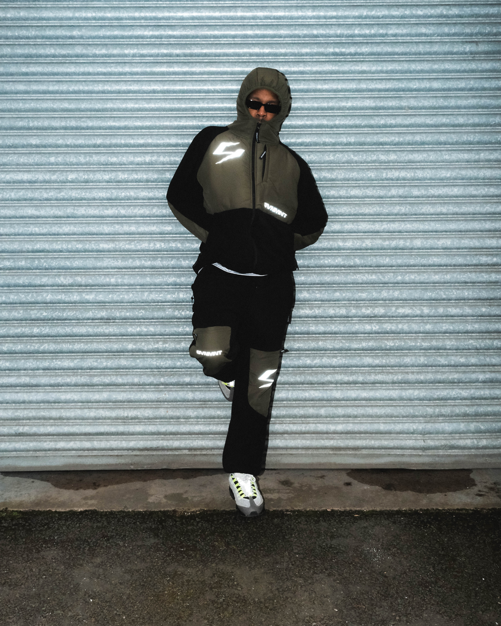 Sector Fleece Bottoms - Black / Olive