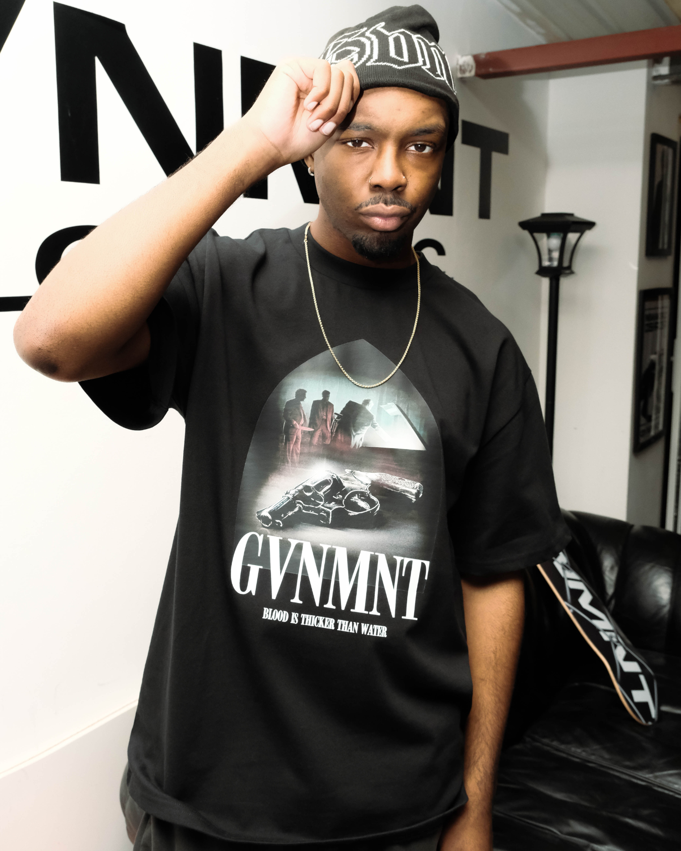 These Fellas Are Good Tee - Black