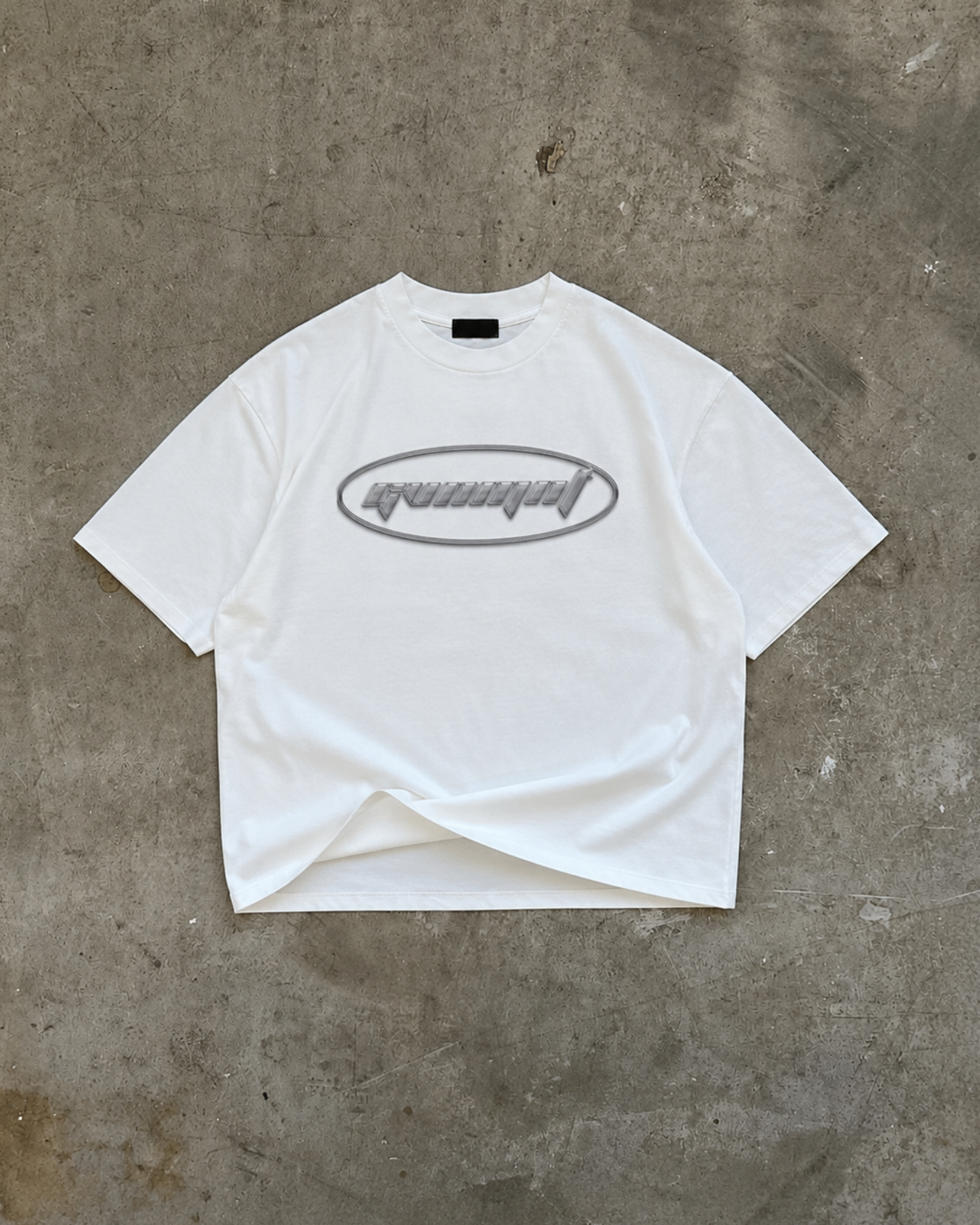 Chrome Dome Tee - White