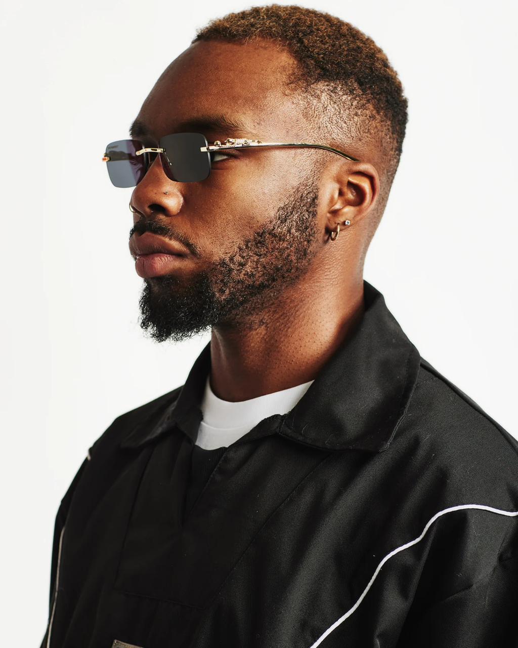 Panther Glasses - Gold / Black