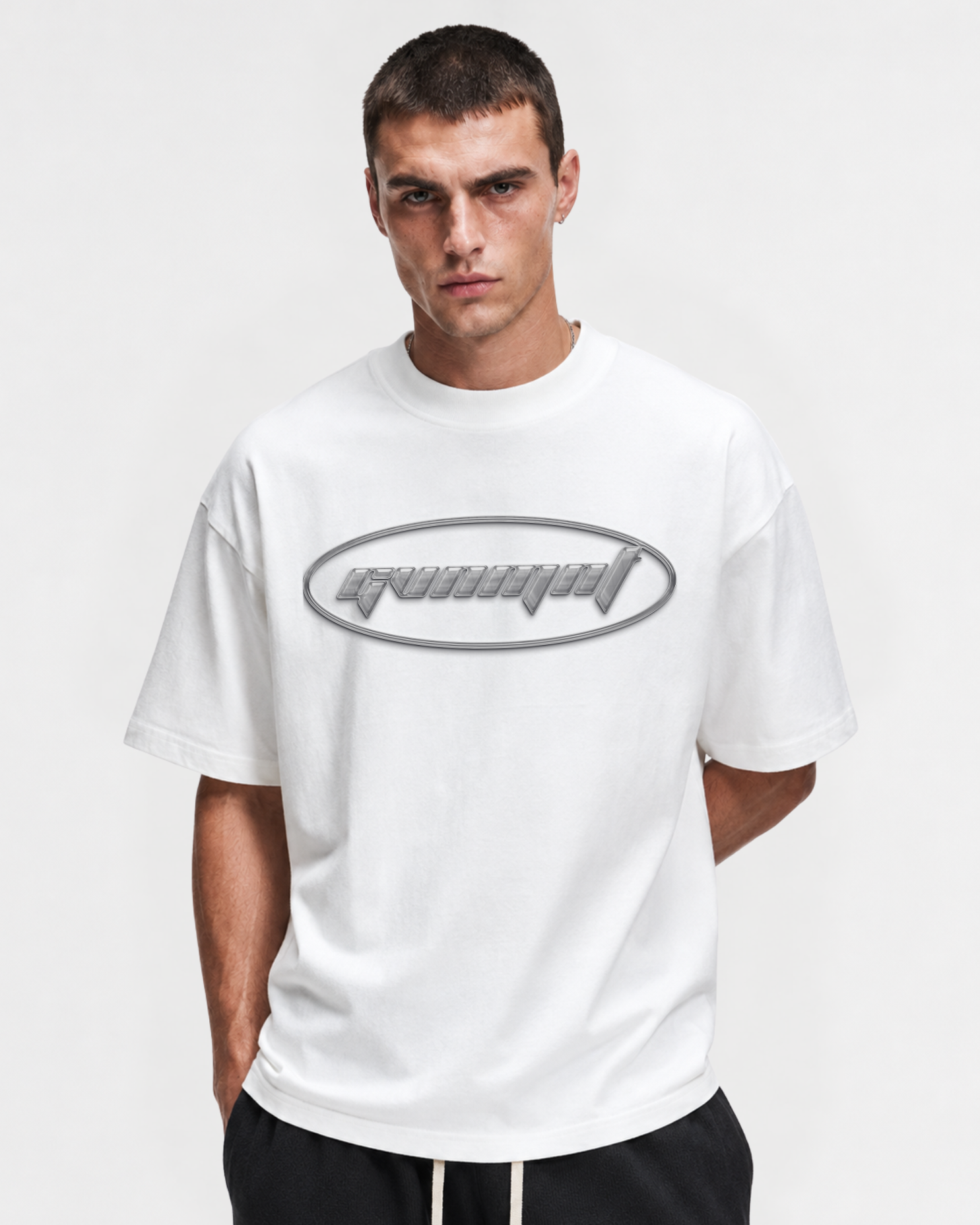 Chrome Dome Tee - White