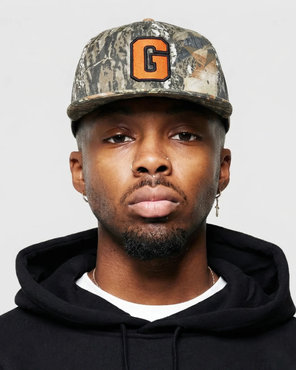 G Way Cap - Forest Camo / Orange