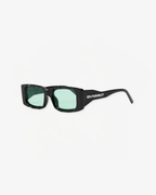 Vanguard Sunglasses - Black / Emerald Green