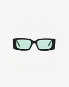 Vanguard Sunglasses - Black / Emerald Green
