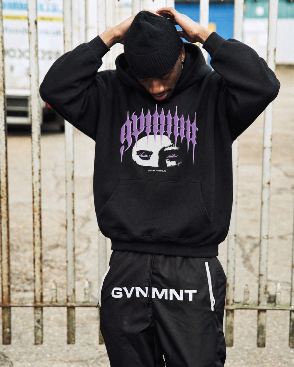 Face Off Hoodie - Black