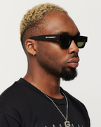 Conflict Sunglasses - Black / Emerald