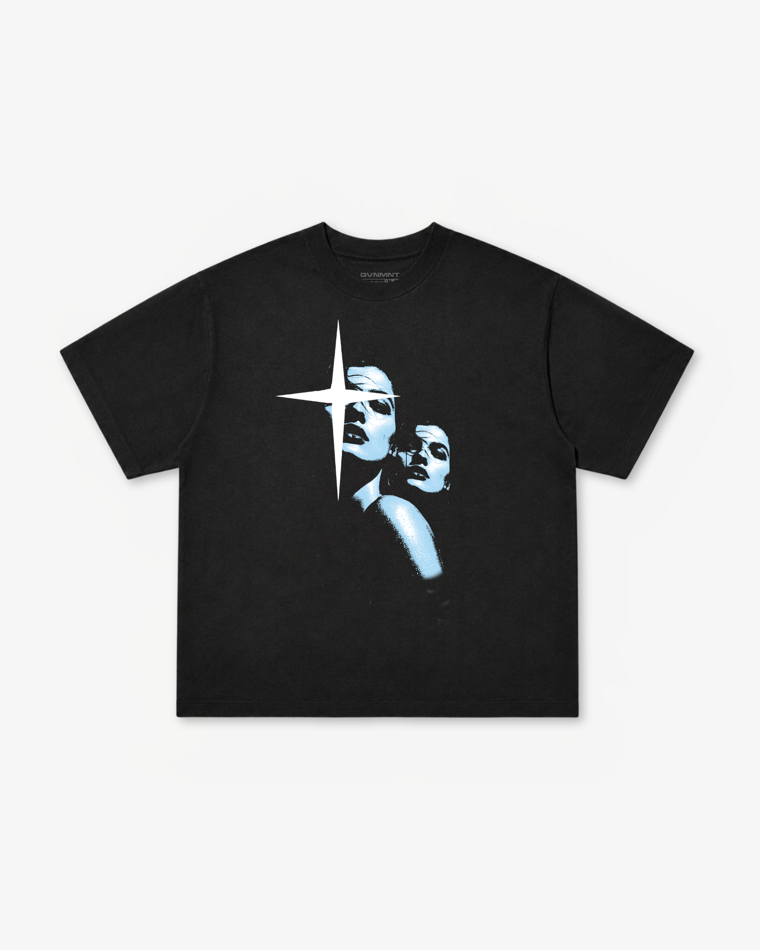 Two Face Tee - Black
