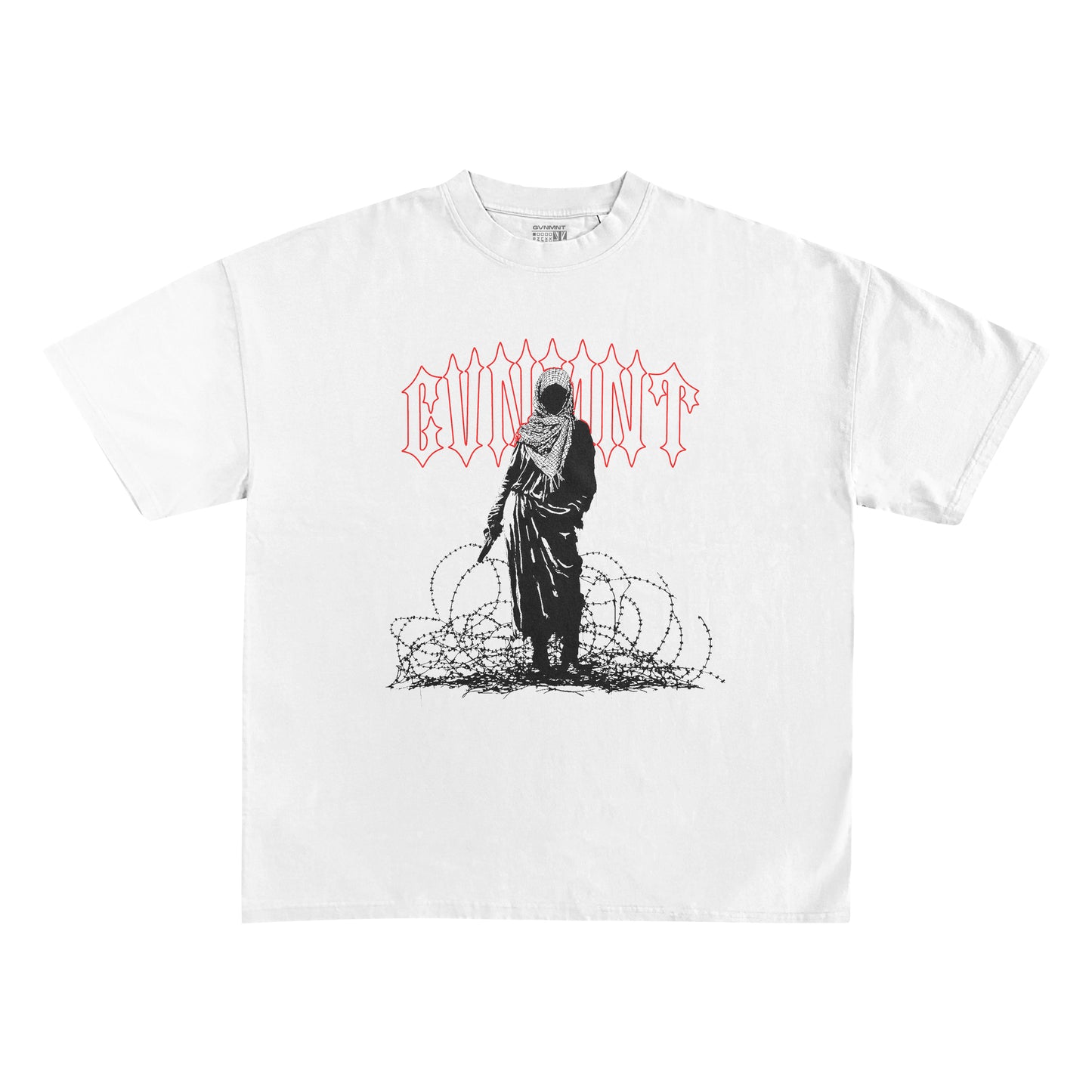 Barbed Tee - White