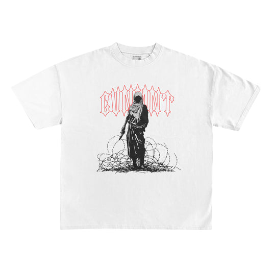 Barbed Tee - White