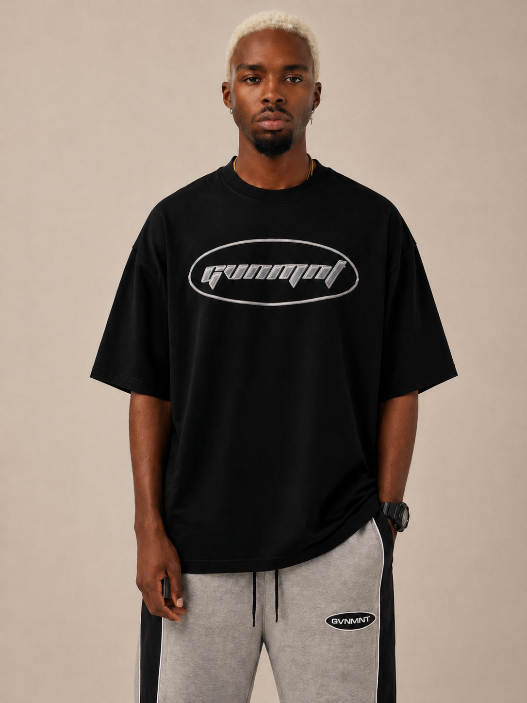 Chrome Dome Tee - Black
