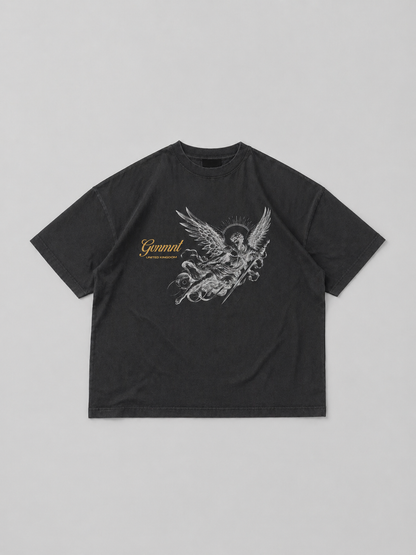 Spirit of GVNMNT Tee - Faded Black