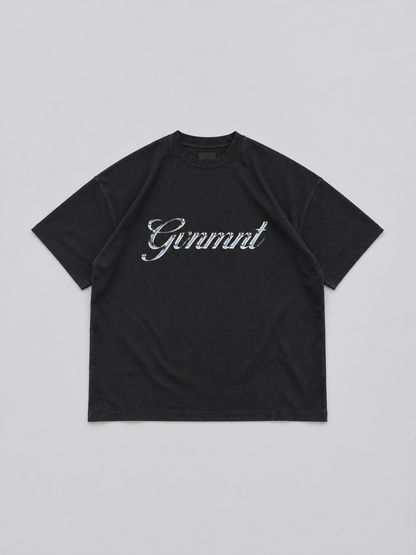 Chrome Signature Tee - Black