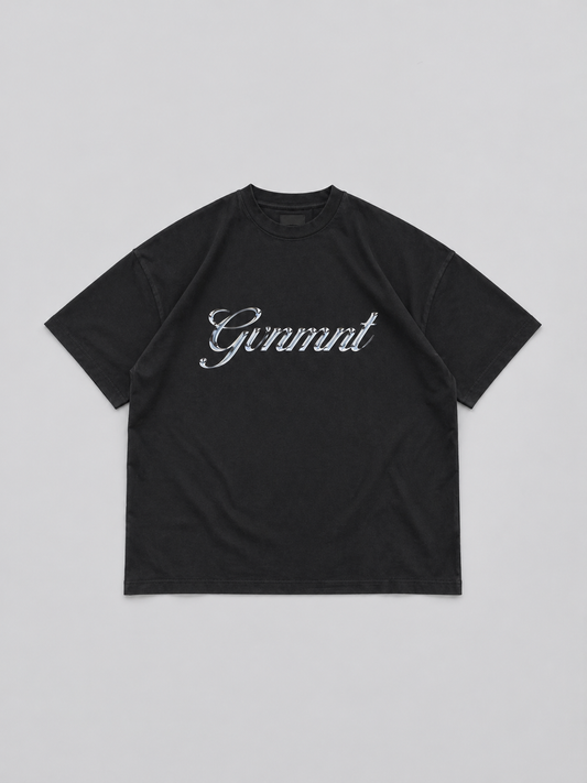Chrome Signature Tee - Black