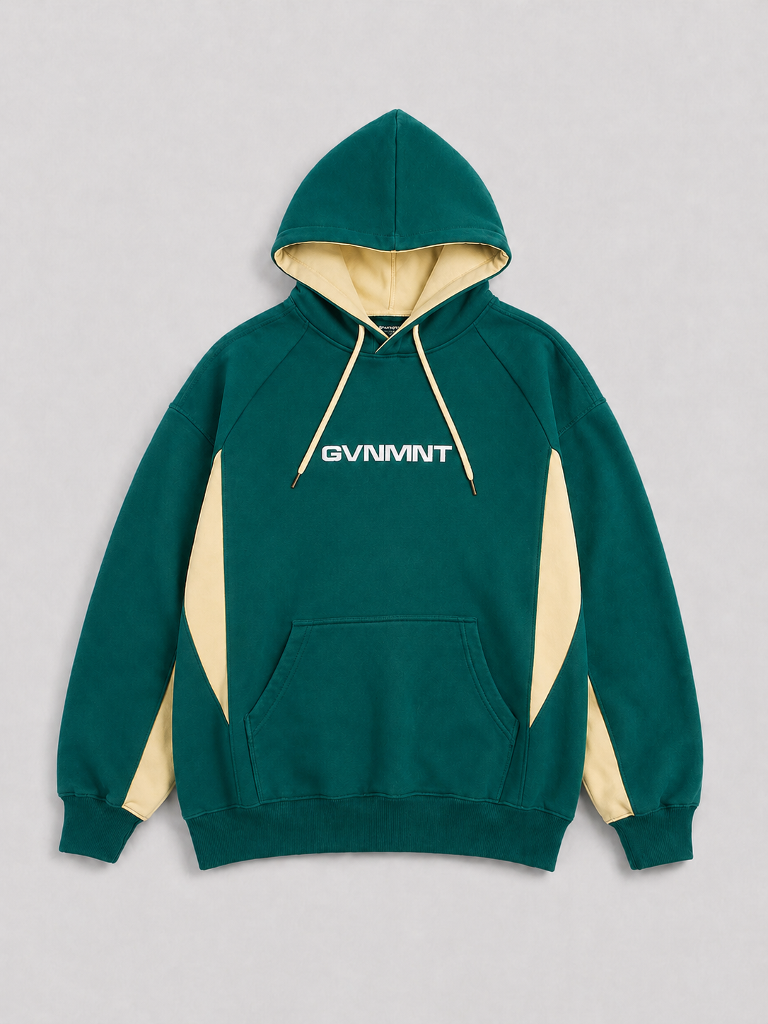 Seminal Hoodie - Green / Cream